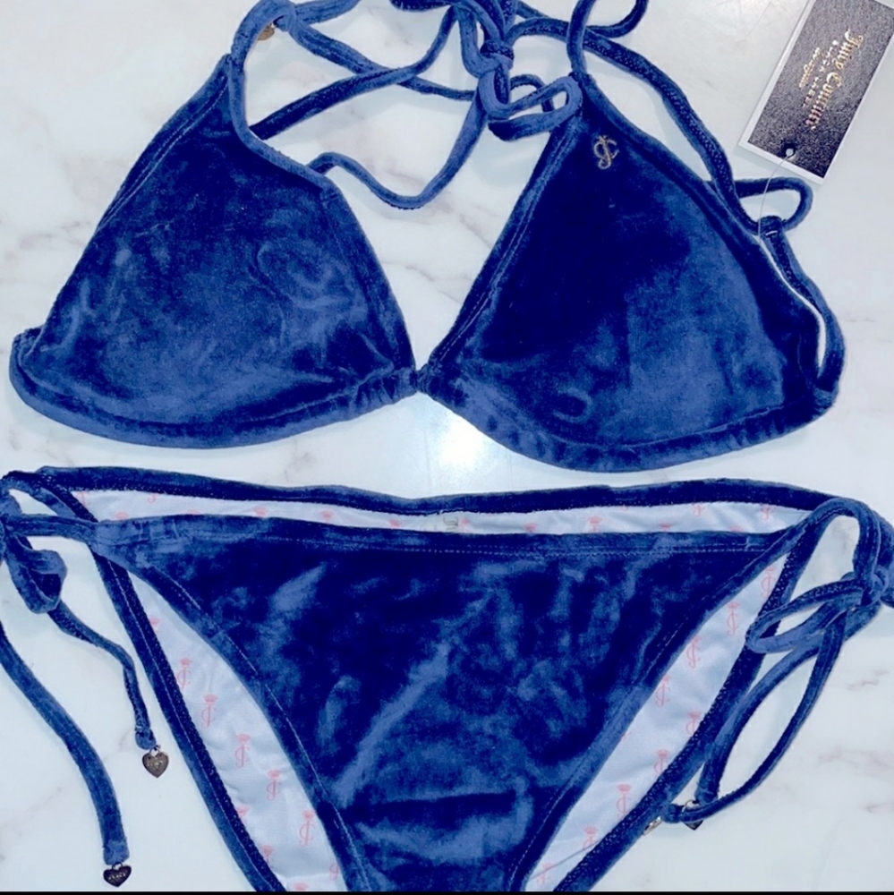 Velour Juicy Couture String Bikini